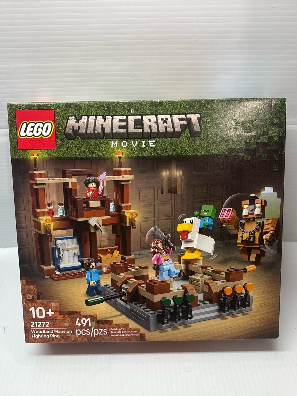 LEGO Minecraft Movie 21272 Woodland Mansion Fighting Ring 491pcs NEW IN BOX